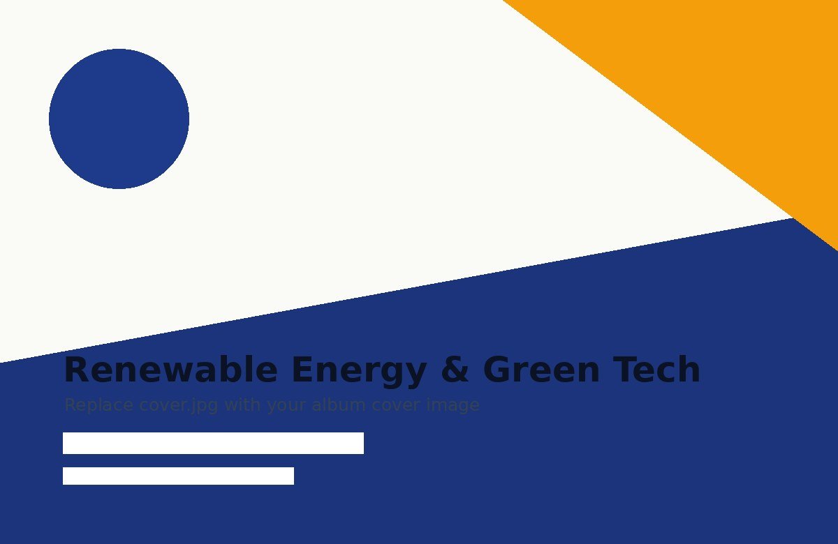 Renewable Energy & Green Tech album cover